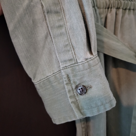 Old Navy Tie-Belt Waist-Defined Tencel Utility Jumpsuit - Picture 8 of 9